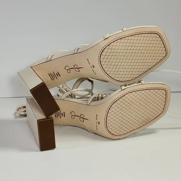 Jessica Simpson Women's Maena Ankle Wrap Sandal Heeled - Picture 16 of 16